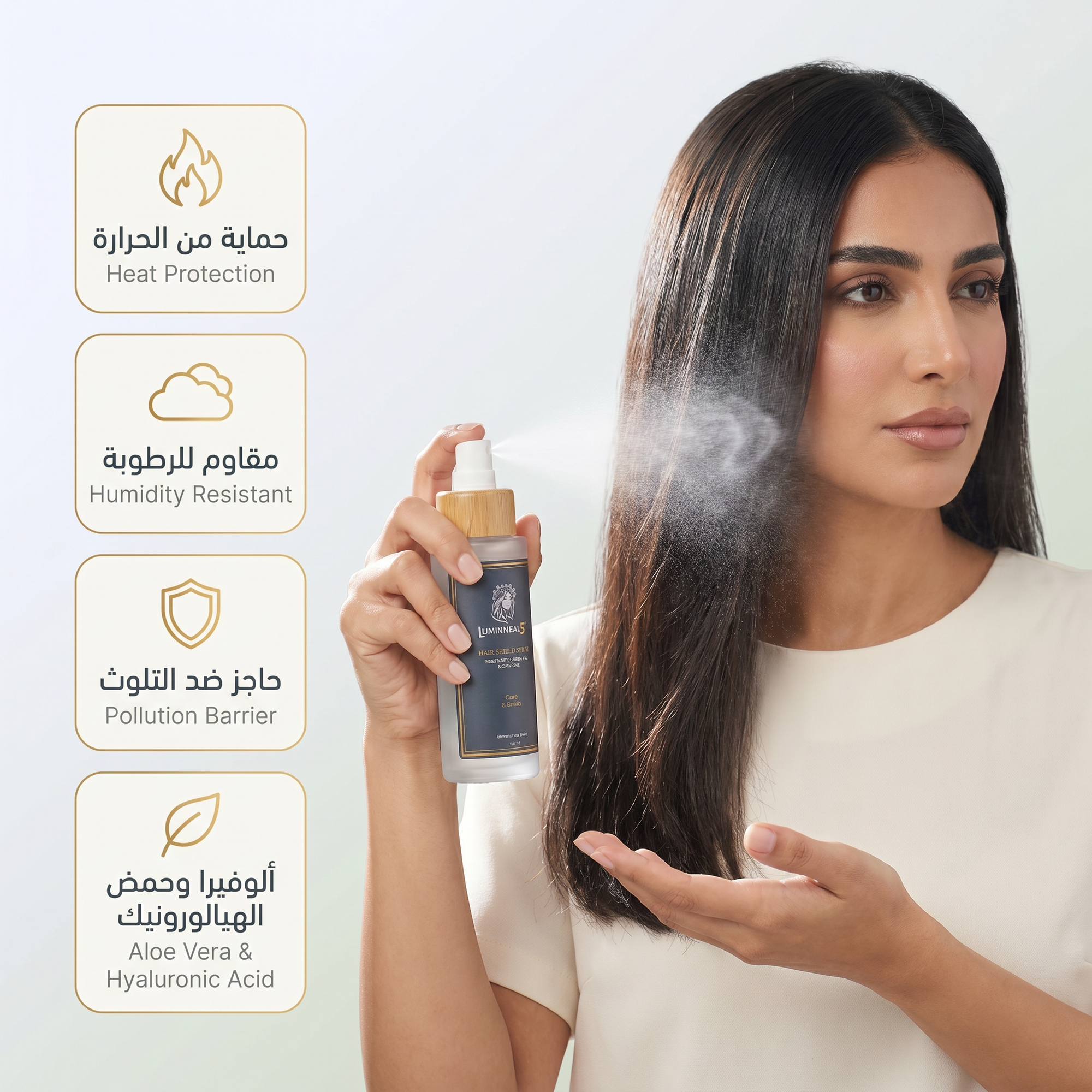 Luminneal5® Hair Shield Spray